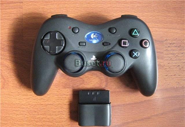 Беспроводной вибро-джойстик от Logitech для PS2 Санкт-Петербург