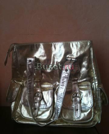 Сумка золотая Москва