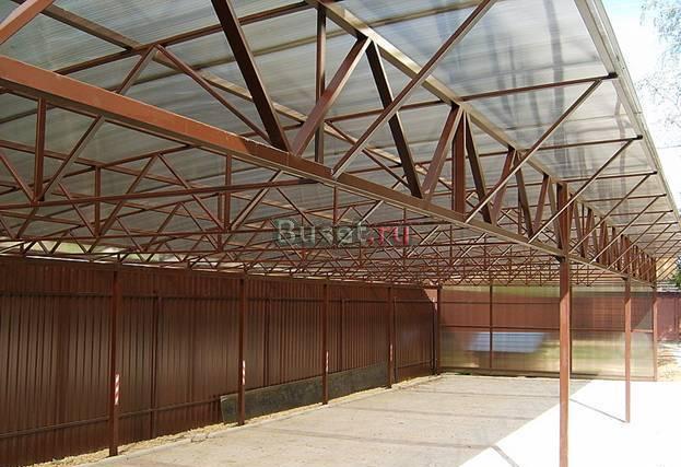 Навесы для автостоянки Москва