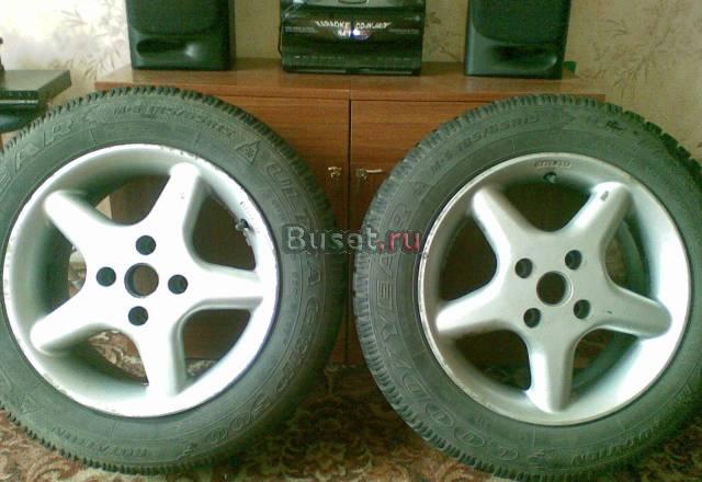 Два колеса Гудьер 185х65х15 на дисках 4х108 ет35 Санкт-Петербург