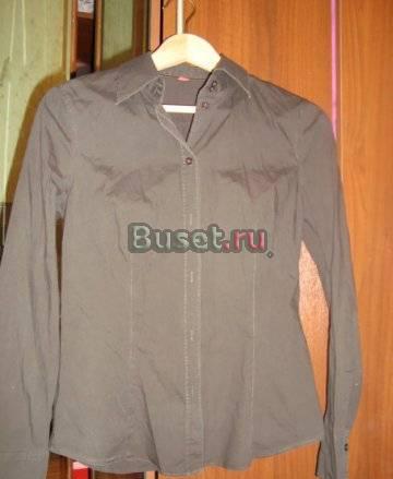 Блузка коричневая esprit Москва