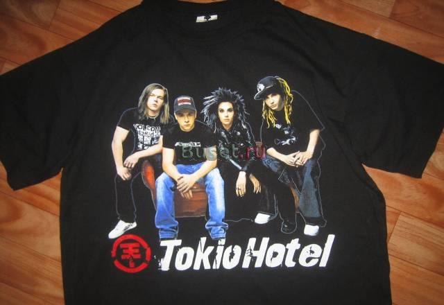Крутая футболка tokio hotel Москва
