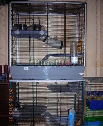 Продам 2 б/у клетки для шиншилл.Ферпласт Москва