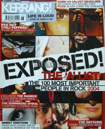 Журнал Kerrang! #1011 june 26 2004 + CD (eng) Москва