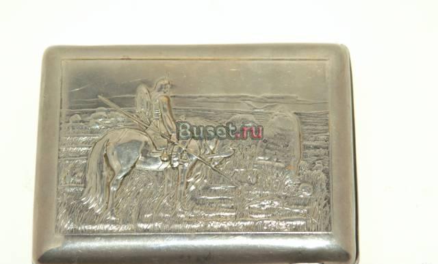 Портсигар Витязь на распутье Санкт-Петербург