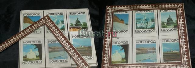 Спички сувенирные "Новгород" Санкт-Петербург