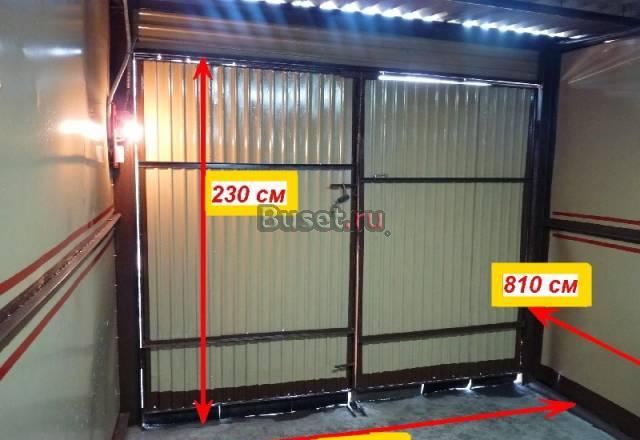 Гараж 3.1х8.1м с высокими воротами 2.3м Москва