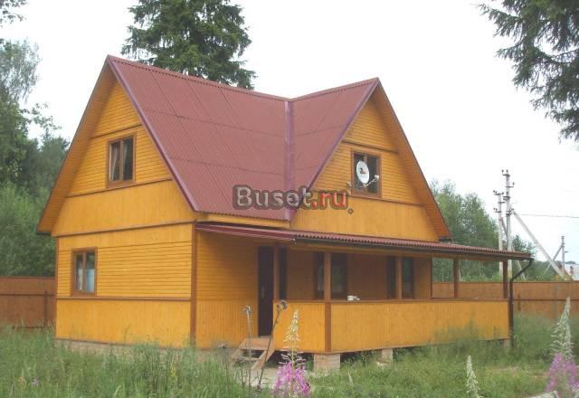 Дом в лесу "под ключ" с отоплением. 70 км. Киевско Москва