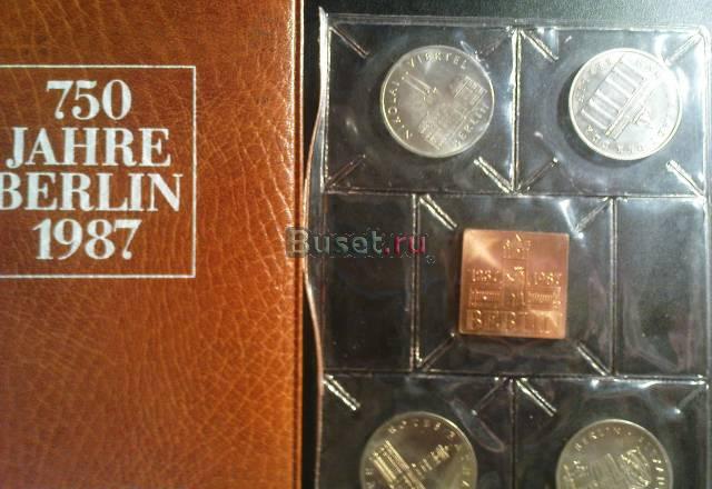 Гдр 750 лет берлину,1987г Москва