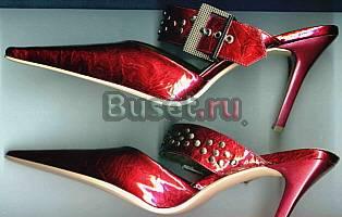Туфли красные,новые,р 35 на узкую ножку Санкт-Петербург