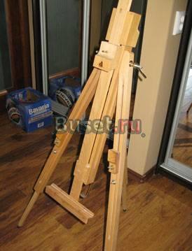 Новый мольберт arti из бука (портативный) Москва