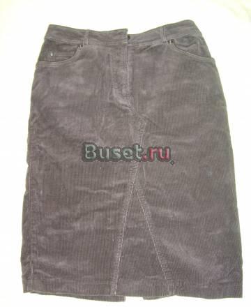 Вельветовая коричневая юбка Санкт-Петербург