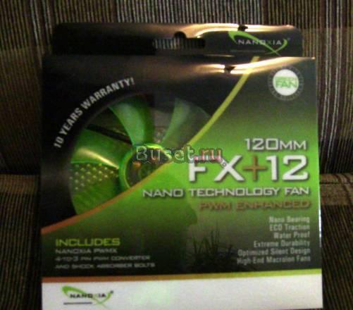 Nanoxia FX+12-2000,120mm,PWM новый бесшумный Москва
