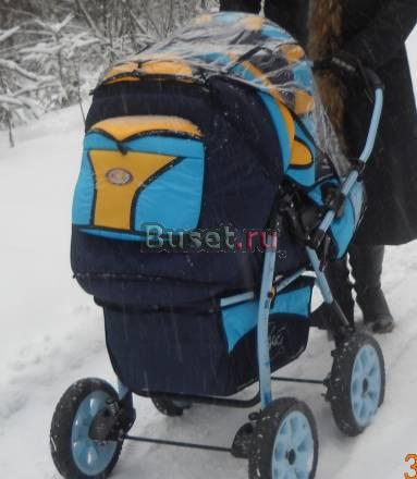 Детская коляска трансформер для мальчика Петушки