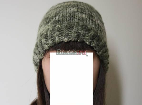 Вязанная шапка Москва