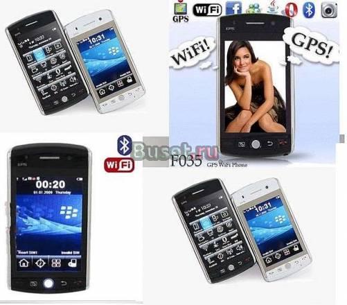 Смартфон F-035 GPS 2 sim TV Wi-FI java Москва