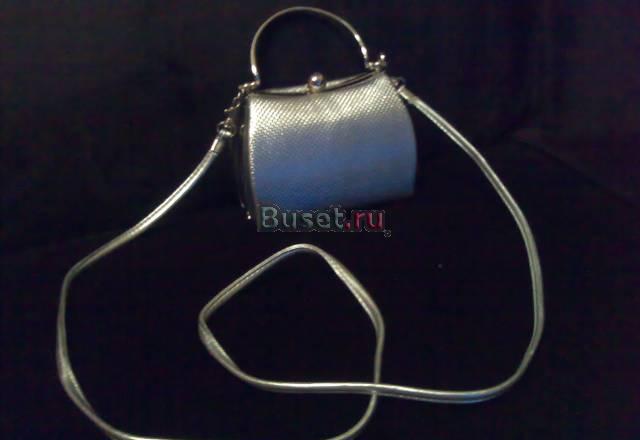 Вечерняя сумочка цвет "серебро" Санкт-Петербург