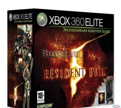 Xbox 360 эксклюзивная комплектация resident evil 5 Москва