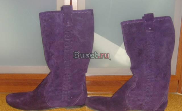 Замшевые сапоги nine west Москва