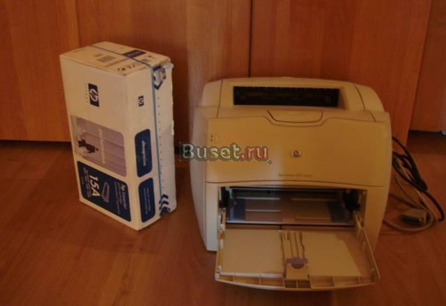 Принтер hp laserjet 1005 series+сменный картридж Москва