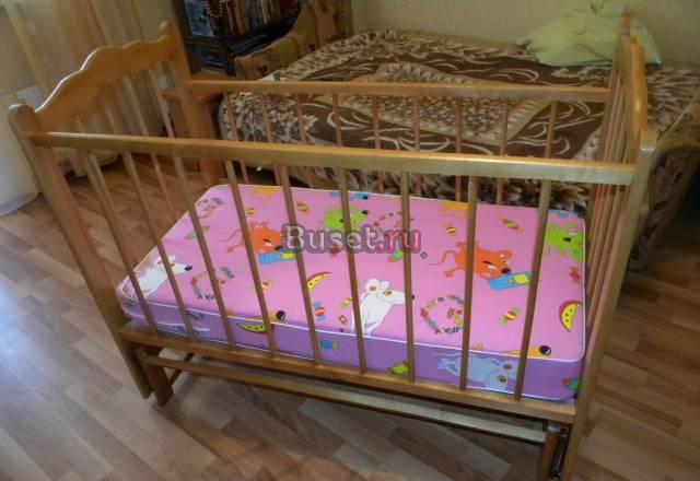 Кроватка-маятник Пушкино