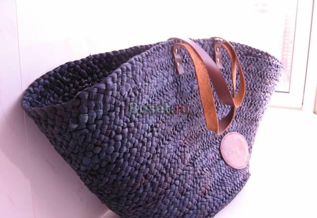 Сумка соломенная пляжная (Новая) Москва