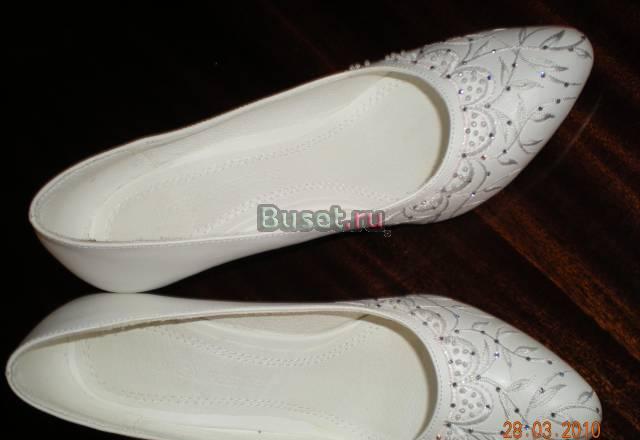 Туфли белые (свадебные) Санкт-Петербург