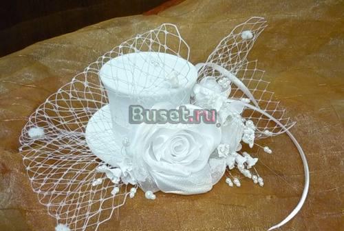 Очаровательная свадебная шляпка Санкт-Петербург