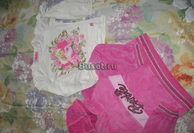 Две кофты Barbie+джинсы Palomino на 110 см Москва