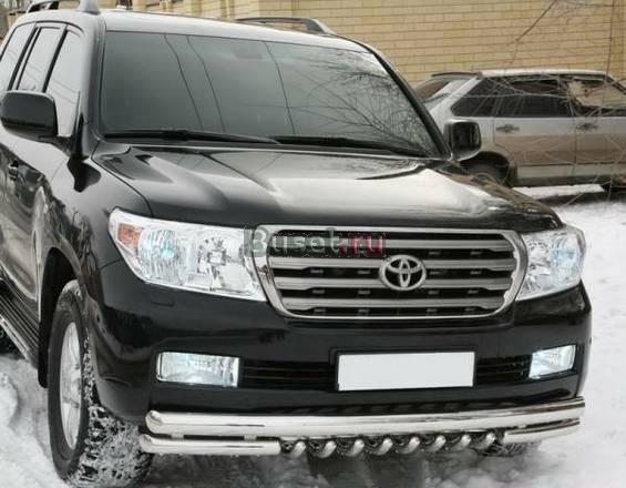 Передняя защита на Toyota Land Cruiser 200 Москва