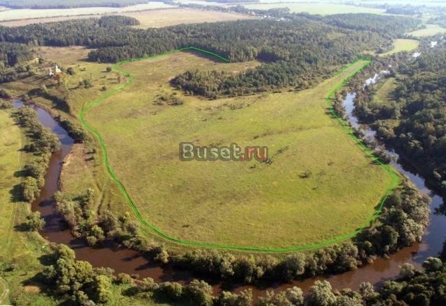 Большой участок около Чехова, на реке Нара Москва