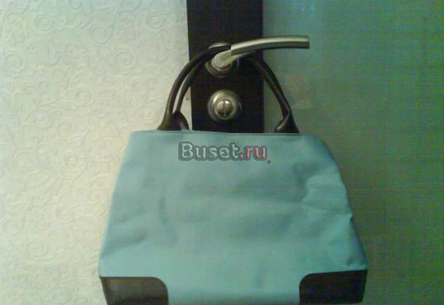 Сумка светло-голубого цвета Москва