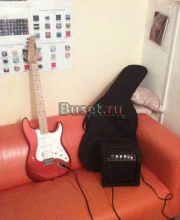 Гитара Focus Kramer 11s + комбик Marshal MG15 DFX Москва