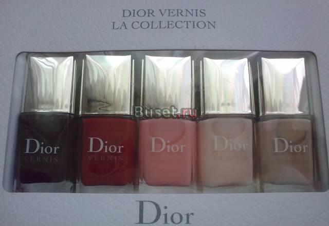 Набор лаков Dior.5 лаков по цене 2-х Москва