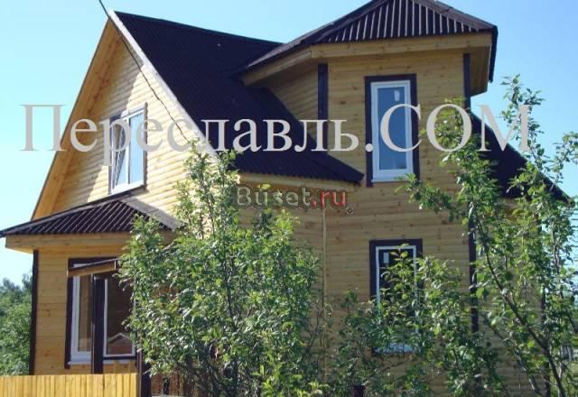 Двухэтажный новый дом на ленточном фундаменте Москва