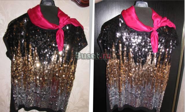 Красивая футболка р.54-56 Новая Москва