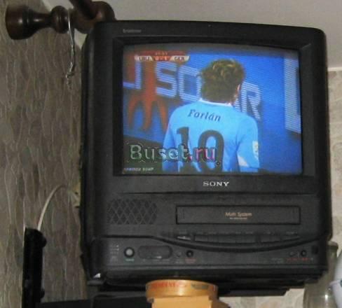 Телевизор-видеомагнитофон пишущий sony 2 в 1 Москва
