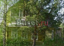 Бревенчатый дом в жилой деревне в Переславском рай Москва