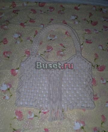 Сумка вязанная Москва