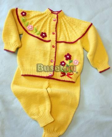 Детский вязаный костюмчик Санкт-Петербург