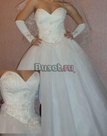 Свадебное платье с ручной вышивкой Ростов-на-Дону