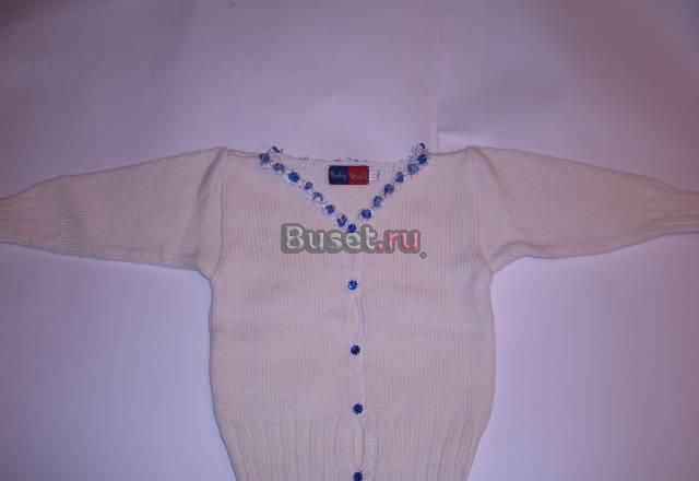 Белая кофта р.2г Москва
