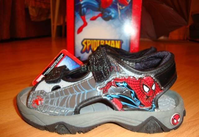 Новые фирменные сандали р.31"Человек паук" Санкт-Петербург