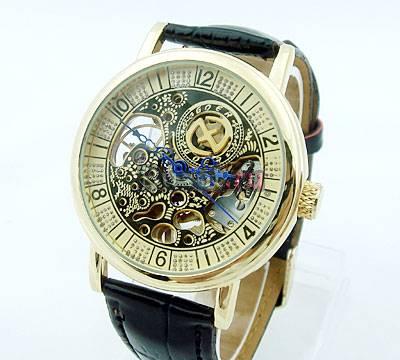 Новые Наручные Мужские Классические Часы Скелетон Москва