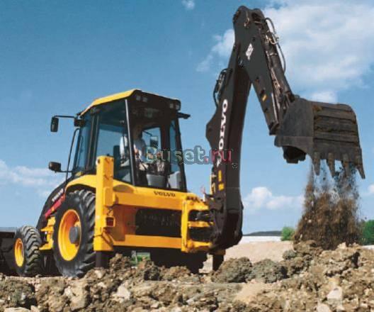 Сдаю в аренду экскаватор погрузчик Санкт-Петербург