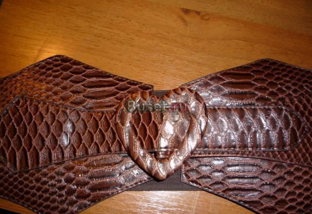 Пояс коричневый Москва