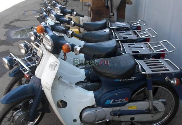 Хонда Супер Каб 50 4 тактный полуавтомат Москва