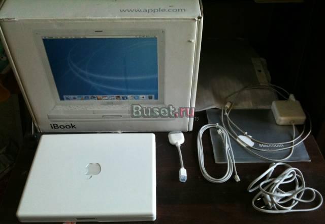 Apple iBook G3, полный комплект, коробка Москва