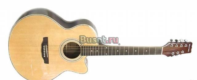 Акустическая  гитара martinez FAW-819/7 струн Москва