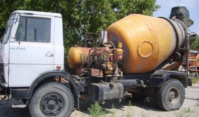Автобетоносмеситель. Шасси маз Тольятти